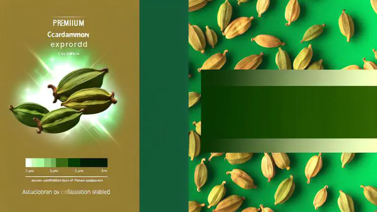 Featured image of post Cardamomo para exportación: estándares, calidades y clasificación